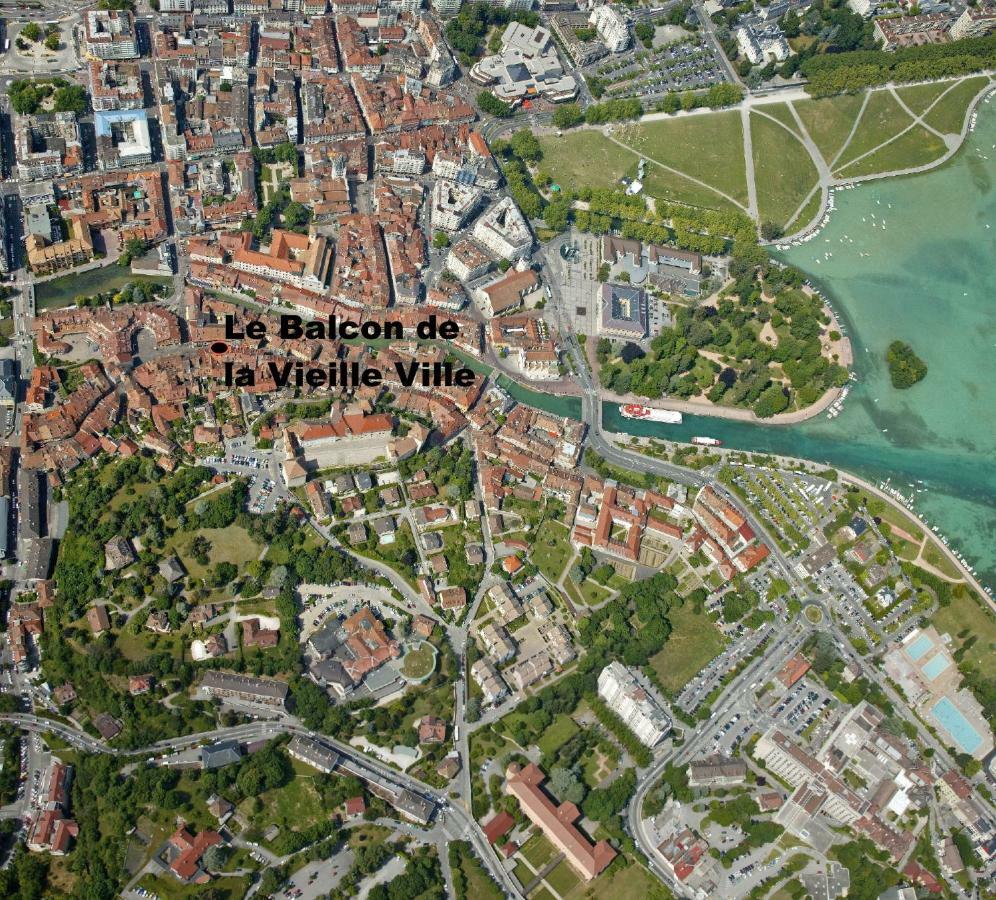 Le Balcon De La Vieille Ville อานซี ภายนอก รูปภาพ